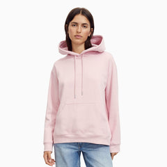 Basic Loose Fit Hoodie - Baby Pink