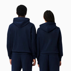 Basic Loose Fit Hoodie - Navy Blue