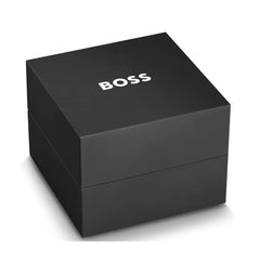 Hugo Boss Mens Chronograph With Black Dial Leather Strap Watch – 1514003