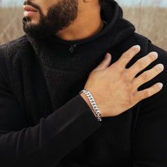 Cuban Bracelet Silver 3MM