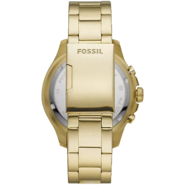 Fossil Men’s Quartz Stainless Steel Black Dial 46mm Watch FS5727