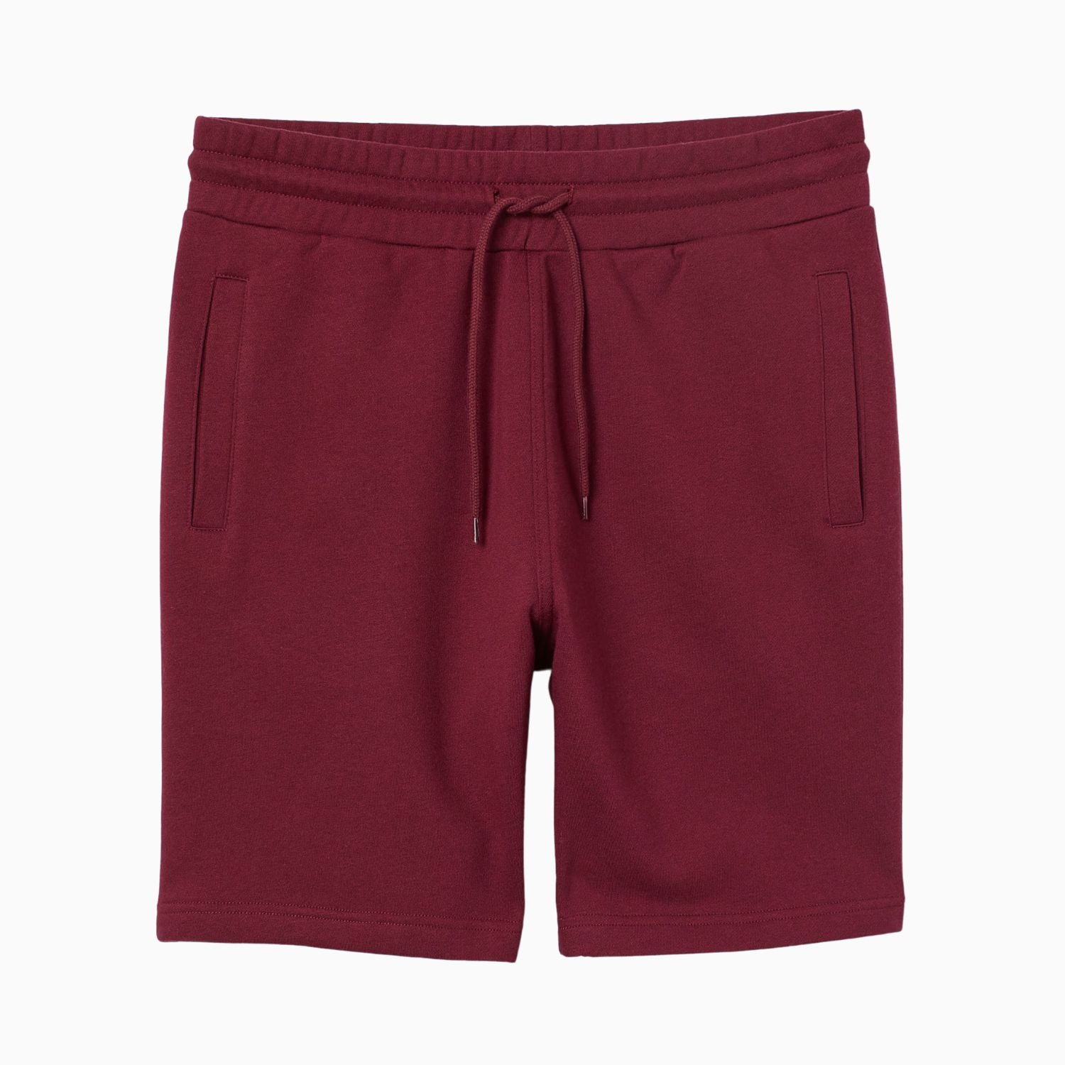Men's Regular Fit Sweat Shorts - Burgundy