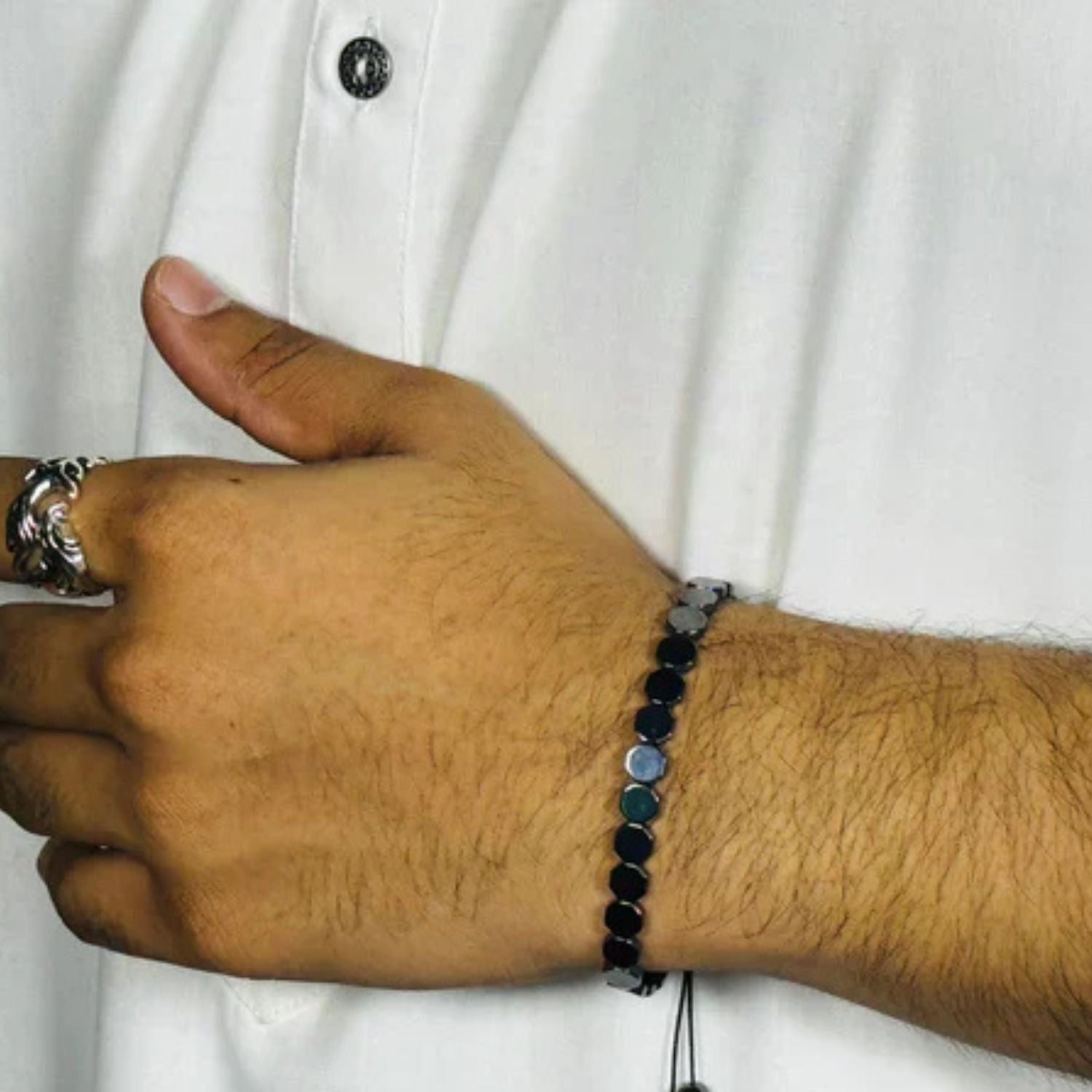 Hexagon Bracelate