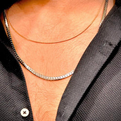 Miami Silver Chain