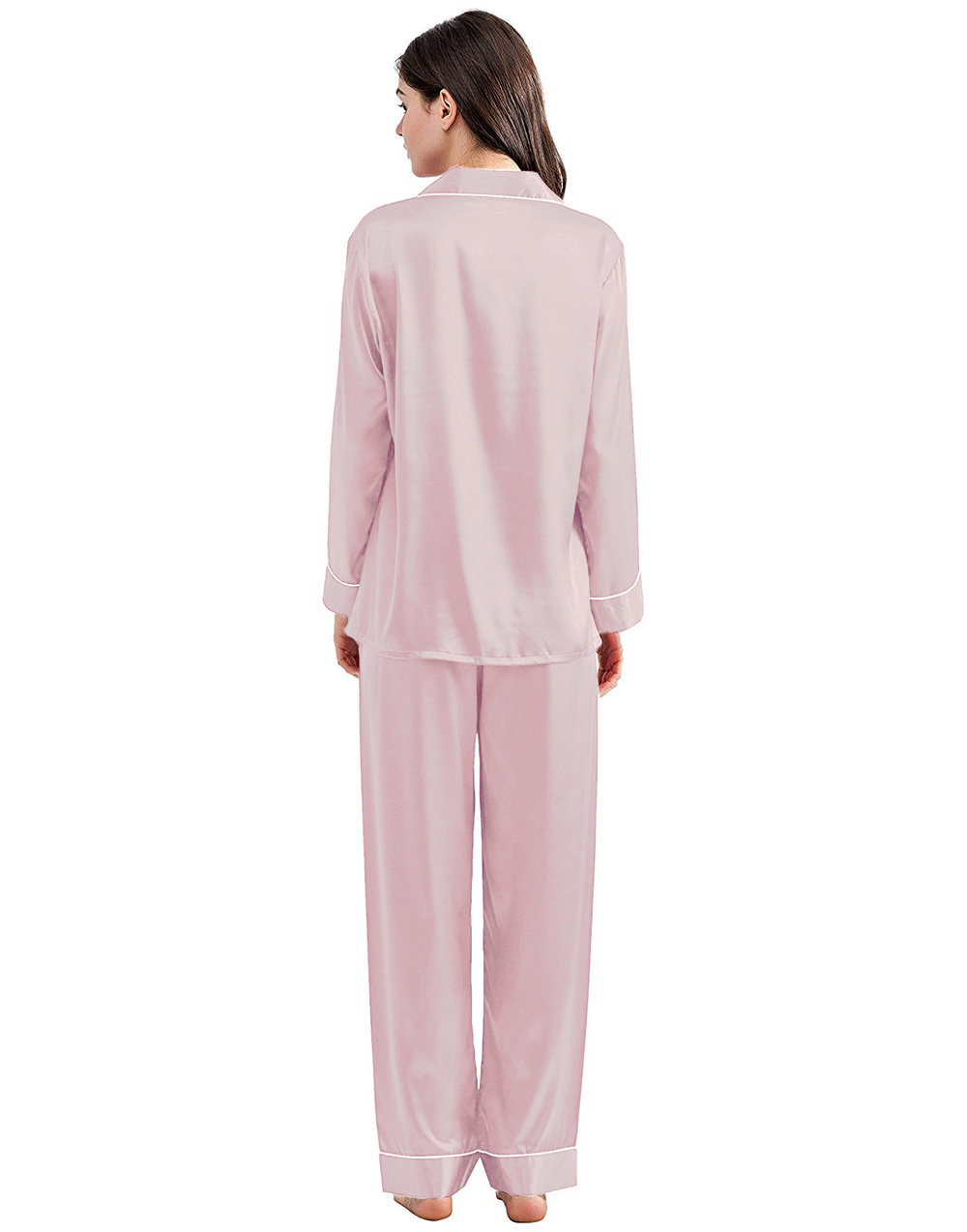 Buy Silk PJ Set - Pink in Pakistan