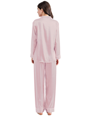 Buy Silk PJ Set - Pink in Pakistan