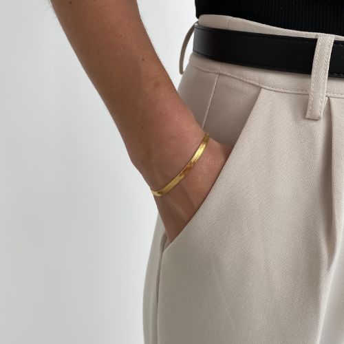 Flat Snake Bracelet