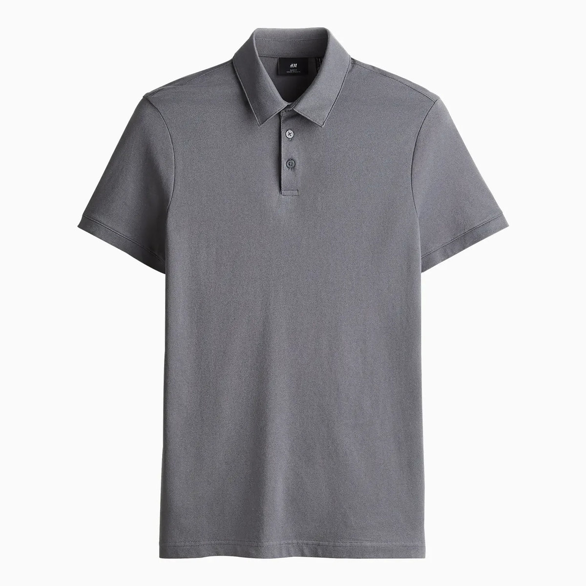 Slim Fit Polo Shirt - Grey
