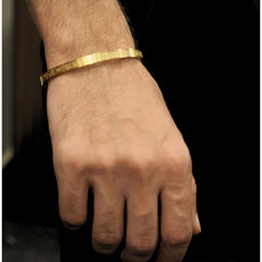 Ayatul Kursi C-Cuff Bracelet Gold