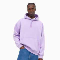 Basic Loose Fit Hoodie - Lilac