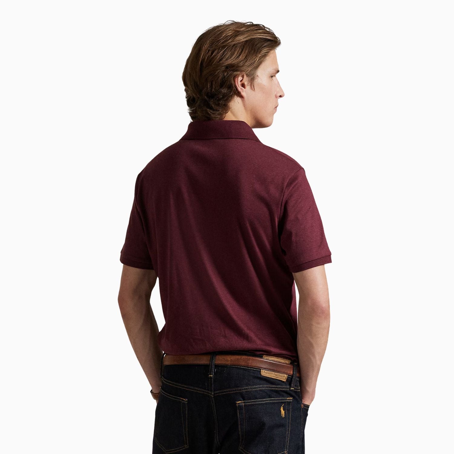 Slim Fit Polo Shirt - Burgundy