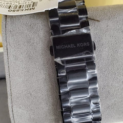 Michael Kors Unisex Chronograph Quartz Stainless Steel Black Dial 42mm Watch MK5550