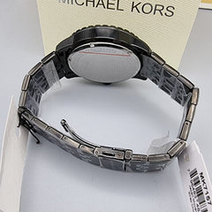 Michael Kors Men’s Chronograph Quartz Stainless Steel Black Dial 44mm Watch MK7157