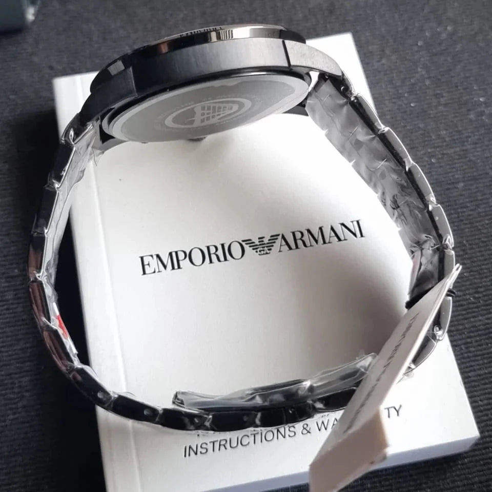 Emporio Armani Men’s Analogue Quartz Stainless Steel 44mm Watch AR80045