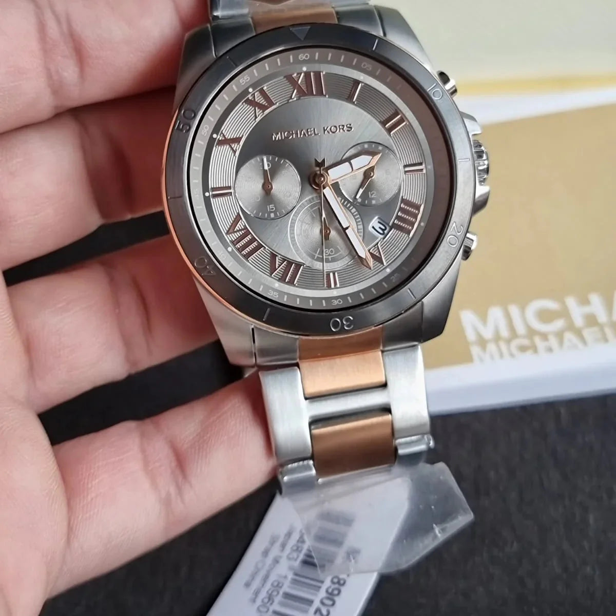 MICHAEL KORS ALEK CHRONOGRAPH TWO TONE MEN'S WATCH MK8902
