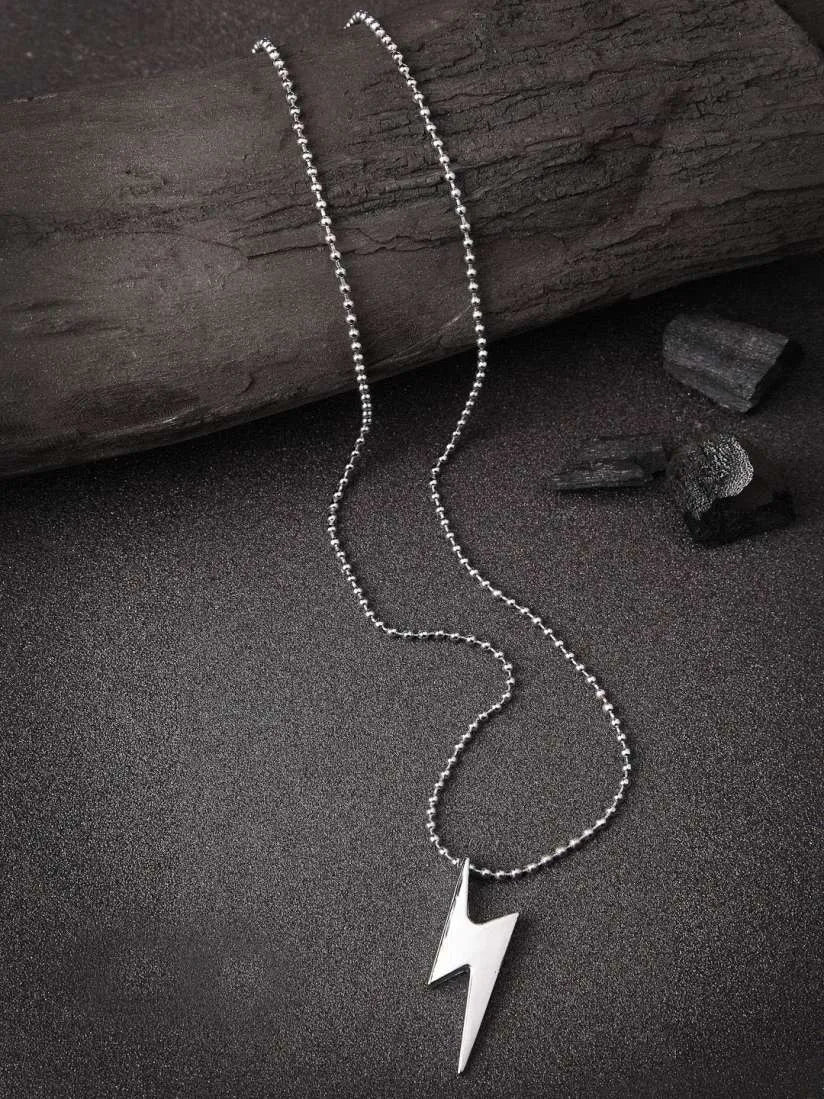 Iced Bolt Pendant