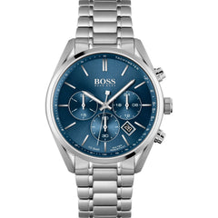 Hugo Boss Men’s Chronograph Stainless Steel Blue Dial 44mm Watch 1513818