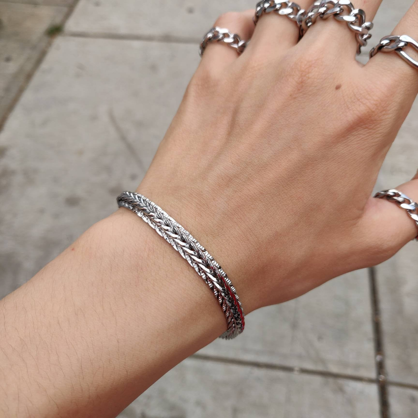 Snake Bracelet Silver