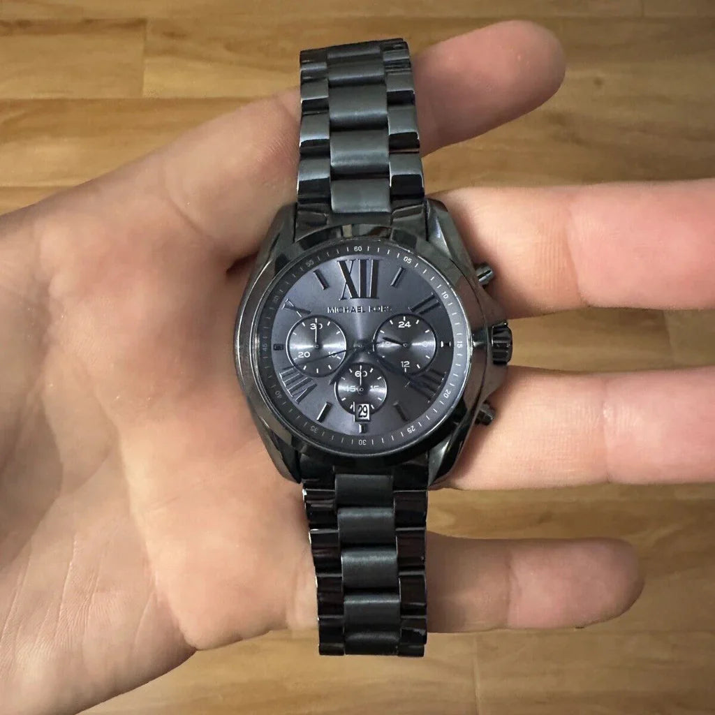 Michael Kors Men’s Chronograph Quartz Stainless Steel Blue Dial 42mm Watch MK6248